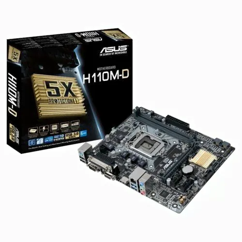 Материнская плата ASUS H110M-D [361923]-1