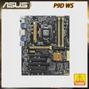 Материнская плата ASUS P9D WS, материнская плата 1150, Intel C226 DDR3 4 PCI-E 3,0 X16 32 Гб DVI HDMI 6 SATA III, поддержка Core i3i 5 i7 процессоров (art.: 3920be5212b38)