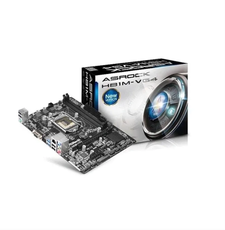 Материнская плата ASRock H81M-VG4 R2.0 LGA 1150, mATX, Ret