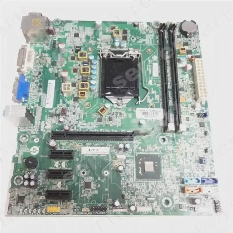 Материнская Плата HP iH61 S1155 2DualDDRIII 4SATAII PCI-E16x 3PCI-E1x SVGA DVI LAN1000 AC97-6ch mATX For Pro 3400 3405 3500 MT 3515(701413-601)-0