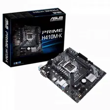 PRIME H410M-K Материнская плата ASUS LGA1200, H410, U3S6, DVI, RTL {10}