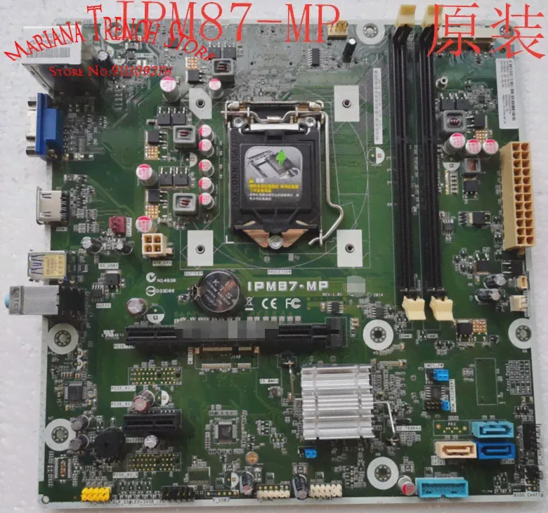 Материнская плата настольного ПК для HP IPM87-MP Материнская плата 785304-001 1150 DDR3