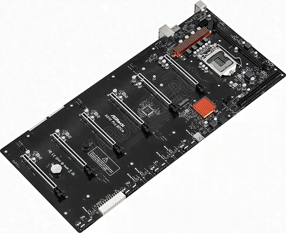 Материнская плата ASRock H510 PRO BTC+ MINING ATX LGA1200-2