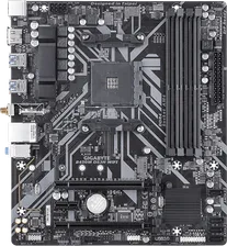 Материнская плата Gigabyte B450M DS3H WIFI, DDR4, AM4, mATX