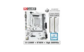 Комплект материнская плата Huananzhi B760M-D4 + core i5 12400F + 16GB DDR4 3600Mhz