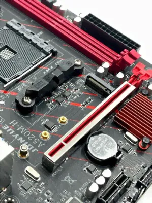 Материнская плата JGINYUE A520M-H mATX AM4//2xDDR4/1xPCI-e16/1xPCI-e1/4xSATA3/1xM.2/4xUSB3.2/-0