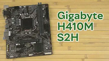 Розпаковка Gigabyte H410M S2H