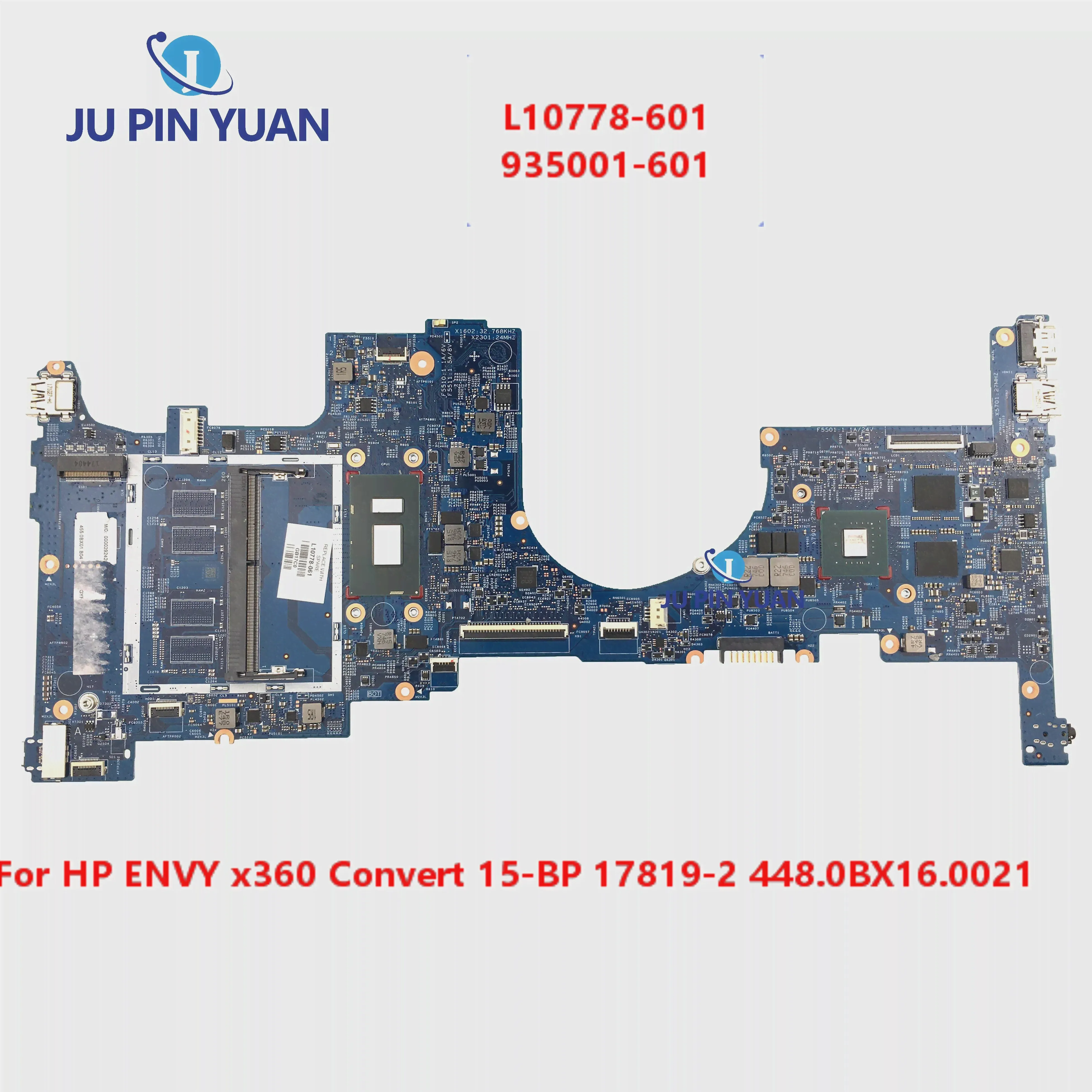 L10778-601 935001-601 Для HP ENVY x360 Преобразовать 15-разрядную материнскую плату ноутбука 448.0BX16.0021 Материнская плата 100% Протестирована