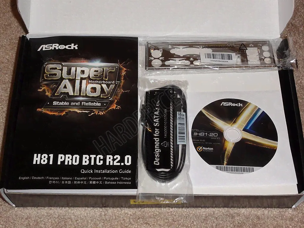 Материнская плата ASRock H81 Pro BTC R2.0 LGA1150-3