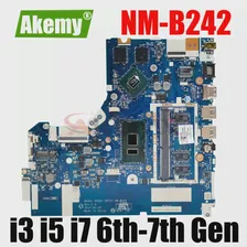 Материнская плата NM-B242 Для ноутбука Lenovo 330-15IKB 330-17IKB Материнская плата Материнская плата CPU 4415U I3 I5 I7 CPU 920MX 940MX GPU 4 ГБ оперативной памяти