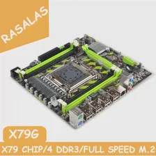 Материнская плата Intel X79 с набором микросхем micro-ATX 4 * DDR3 64GB LGA2011 X79