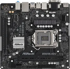 Материнская плата ASRock B560M-HDV R3.0 mATX LGA 1200, B560M-HDV R3.0