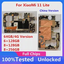Разблокированная Материнская плата Для Xiaomi Mi 11 Ultra 11Ultra Материнская Плата Для Mi 11 LITE/11I/11 Pro Логическая Плата Оригинальная, Полностью Исправная