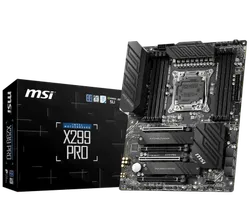 Материнская плата MSI X299 PRO, Intel X299, s2066, ATX