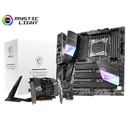 Материнская плата MSI CREATOR X299, Intel X299, s2066, EATX