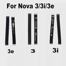 Оригинал для Huawei Nova 3 3i 3e Основная плата, ЖК-разъем, гибкий кабель, материнская плата