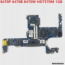 Восстановленная Материнская плата для ноутбука HP EliteBook 8470P 6470B 8470W с Видеокартой HD7570M 1 ГБ 686038-001 686038-501