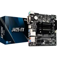 Материнская плата ASRock J4125-ITX mITX Intel SoC, J4125-ITX