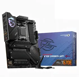Материнская плата MSI MPG X670E CARBON WIFI MS-7D70\MPG X670E CARBON WIFI\601 -7D70-010,10\801 -7D70-004\STD MPG X670E CARBON WIFI,X670E,AM5