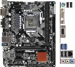 Материнская плата ASRock H110M-DVS R2.0