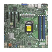 Материнская плата для сервера Supermicro X12STL-F microATX