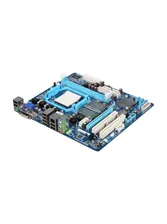Материнская плата Gigabyte GA-MA74GM-S2 rev4.0, socket AM2+ AM3, DDR2, Б/У