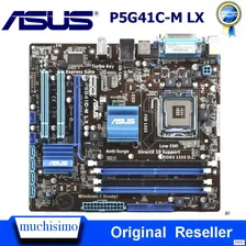 Материнская плата LGA 775 DDR2 DDR3 Asus 3 8G u ATX G41 разъем Q8200 Q8300 8G Материнские платы
