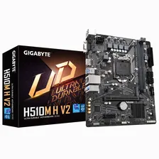 Материнская плата Gigabyte H510M H V2 mATX LGA 1200, H510M H V2
