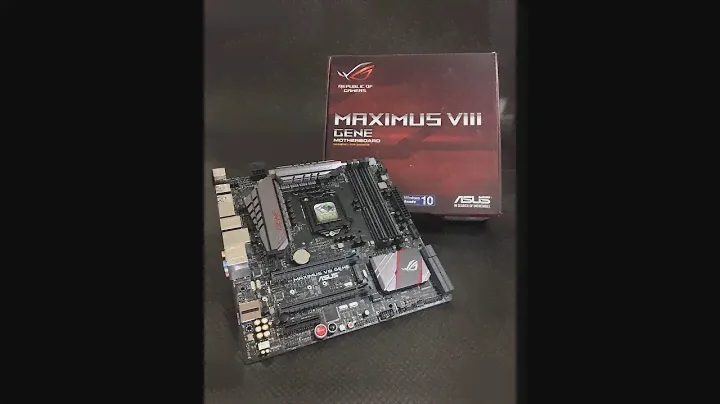 ASUS ROG MAXIMUS VIII GENE UNBOXING