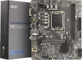 Материнская плата (1700) MSI H610M-E VGA+HDMI+DP