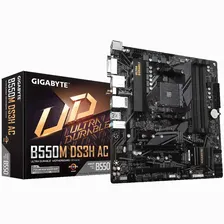 Материнская плата Gigabyte B550M DS3H AC mATX AM4, B550M DS3H AC