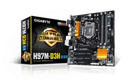 Материнская плата Gigabyte GA-H97M-D3H S1150 mATX