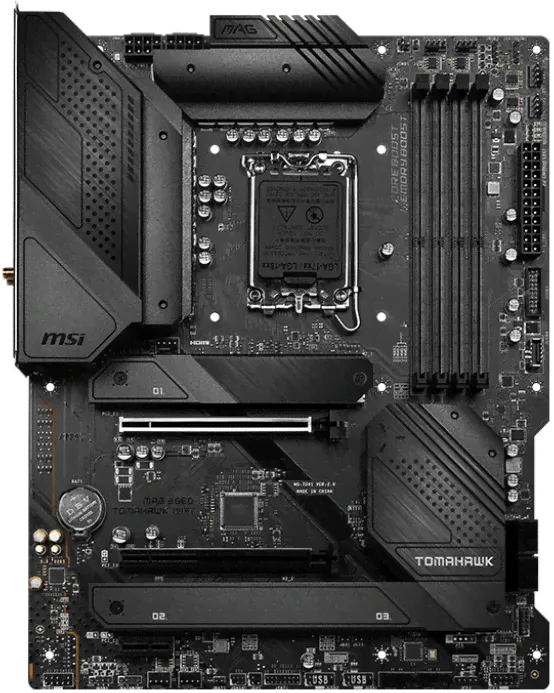 Материнская плата MSI MAG B660 TOMAHAWK WIFI, DDR5, LGA 1700, ATX