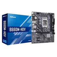 Материнская плата ASRock B660M-HDV mATX LGA 1700, B660M-HDV