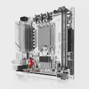 Материнская плата JGINYUE H610I для игрового настольного компьютера, LGA1700 Core, i3 i5 i7 i912600KF 12-го поколения для DDR4 RAM NVME M.2 USB 3,0 Mini ITX (art.: 3920bcf9102f7)