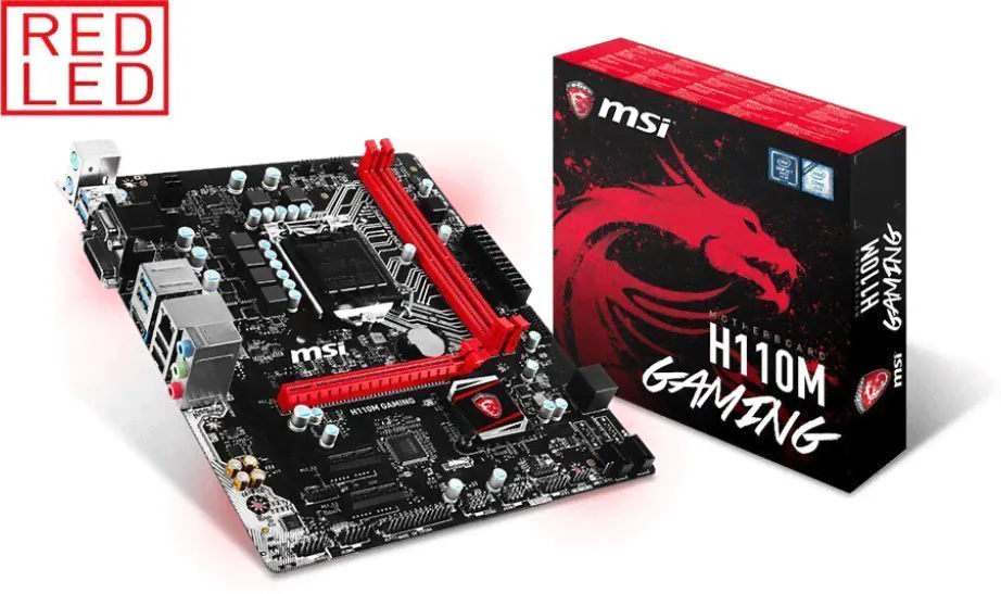 Материнская плата MSI H110M Gaming-4