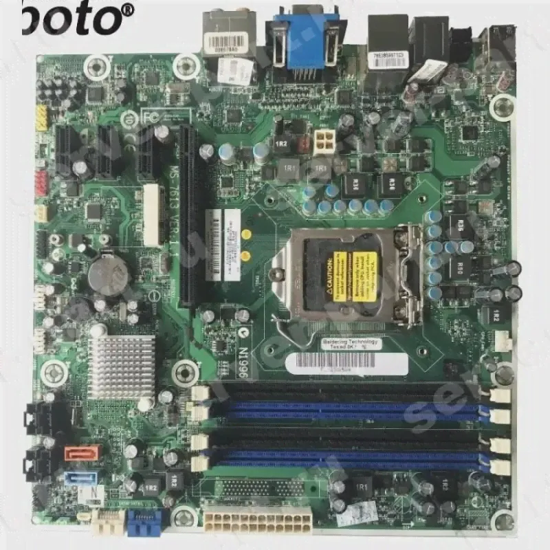 Материнская Плата HP (Micro-Star) iH57 S1156 HT 4DualDDRIII 4SATAII PCI-E16x 3PCI-E1x Video DVI LAN1000 AC97-8ch IEEE1394 mATX 2500Mhz For Elite 7100 MT(601312-001)