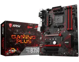 Материнская плата MSI B350 GAMING PLUS, AMD B350, sAM4, ATX