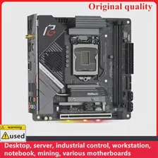 Используется для материнских плат ASROCK Z490 Phantom Gaming-ITX/TB3 Gaming-ITX MINI ITX с разгоном 1200 DDR4 Настольная материнская плата M.2 USB3.0