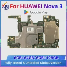 Оригинальная Разблокированная Материнская Плата Для HUAWEI NOVA 3 Nova3 Материнская плата Logic Board Основная Печатная плата Глобальная Версия 64 ГБ/128 ГБ