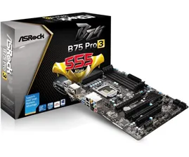 Материнская плата ASRock LGA1155 B75 Pro3
