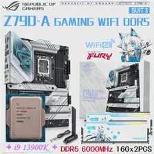 Материнская плата Intel Z790 ASUS ROG STRIX Z790-A ИГРОВАЯ WIFI DDR5 USB PCI-E 5,0 Материнская плата Поддерживает процессор Intel Core i3 i5 i7 i9