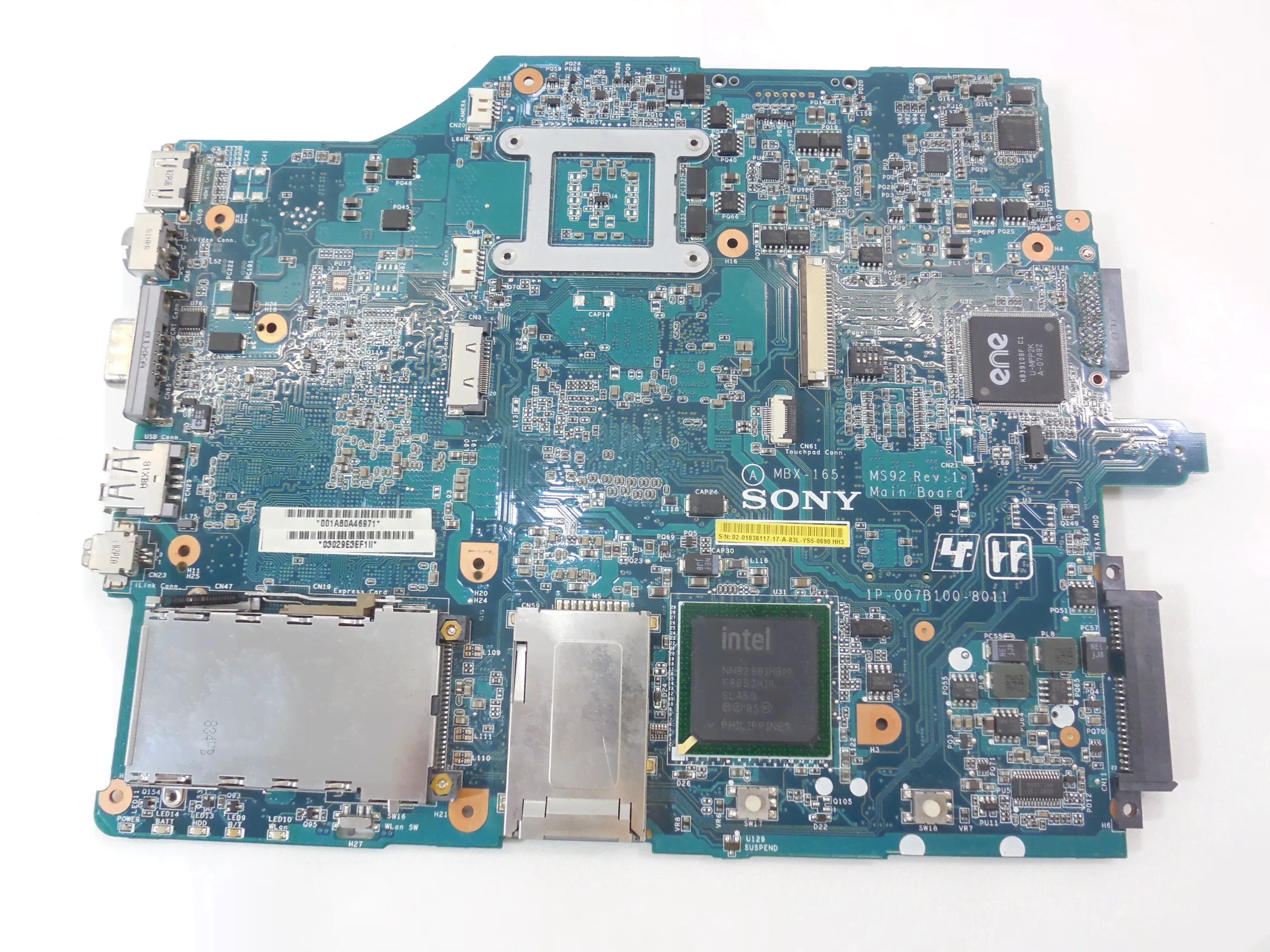 Материнская плата Sony MBX-165 (MS92 Rev. 1.1)-4