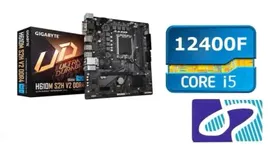 Новый комплект для апгрейда системного блока процессор Intel® Core™ i5 12400F/Материнская плата Gigabyte H610M S2H V2 DDR4