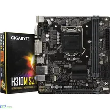 Материнская плата GIGABYTE H310M S2V 2.0 <Socket-1151v2, Intel H310, 2xDDR4, PCI-E+ PCI-E 16x, 4xSAT