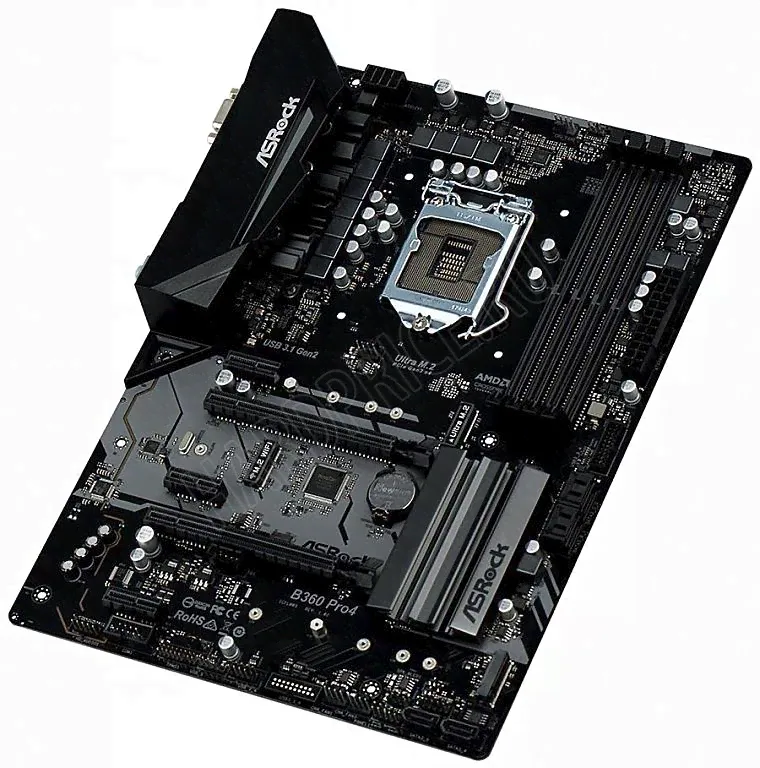 Материнская плата ASRock B360 Pro4 1151v2-3