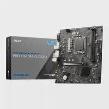 Материнская плата MSI H610M-G DDR4 INTEL 12-го поколения LGA1700 M-ATX