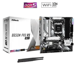 Материнская плата ASRock B650M PRO RS WIFI, AM5, AMD B650, mATX