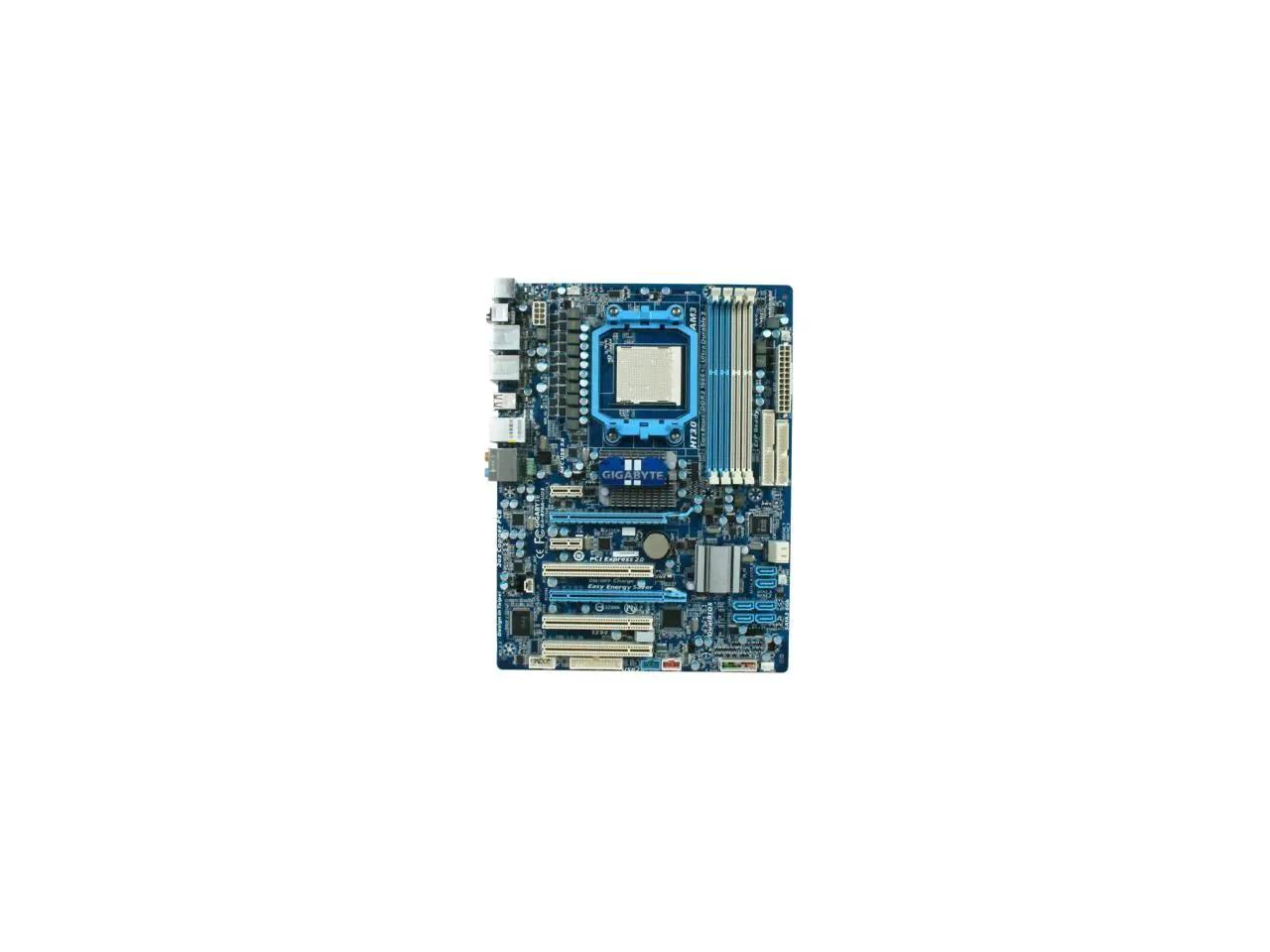 Gigabyte Материнская плата Материнская плата GA-870A-UD3 AM3 AMD 870 SATA 6Gb/s USB 3.0 ATX (Подержанный)OEM-0