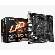 Материнская плата Gigabyte A520M AMD DS3H Soc-AM4